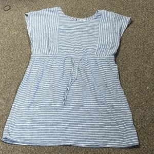 Old Navy linen tie front dress size xxl